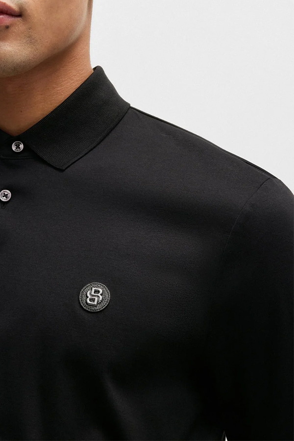 ΜΠΛΟΥΖΑ POLO BOSS - 002 ΜΑΥΡΟ